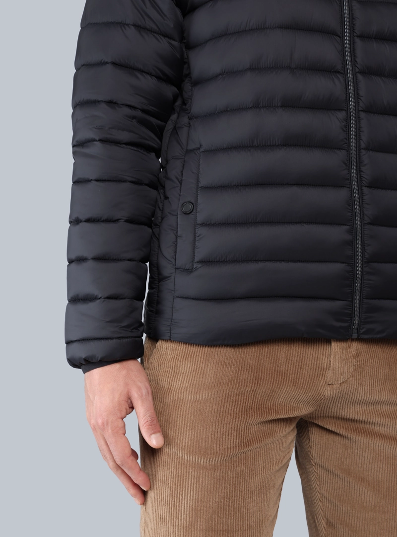 PARKA MANGA LARGA REGULAR FIT NEGRO ARROW - 5