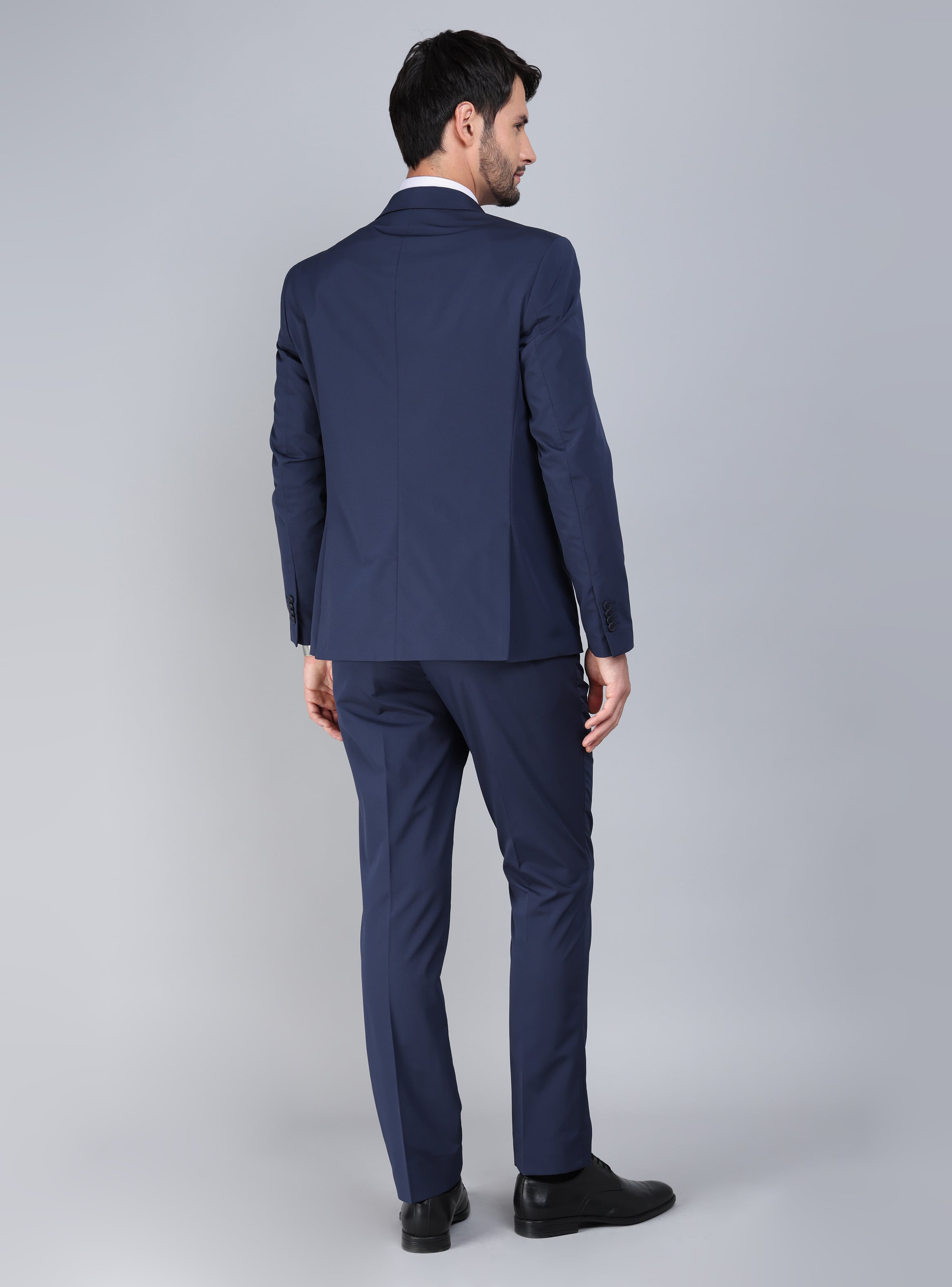 TRAJE POLI VISCOSA TAILORED FIT AZUL ARROW - 2