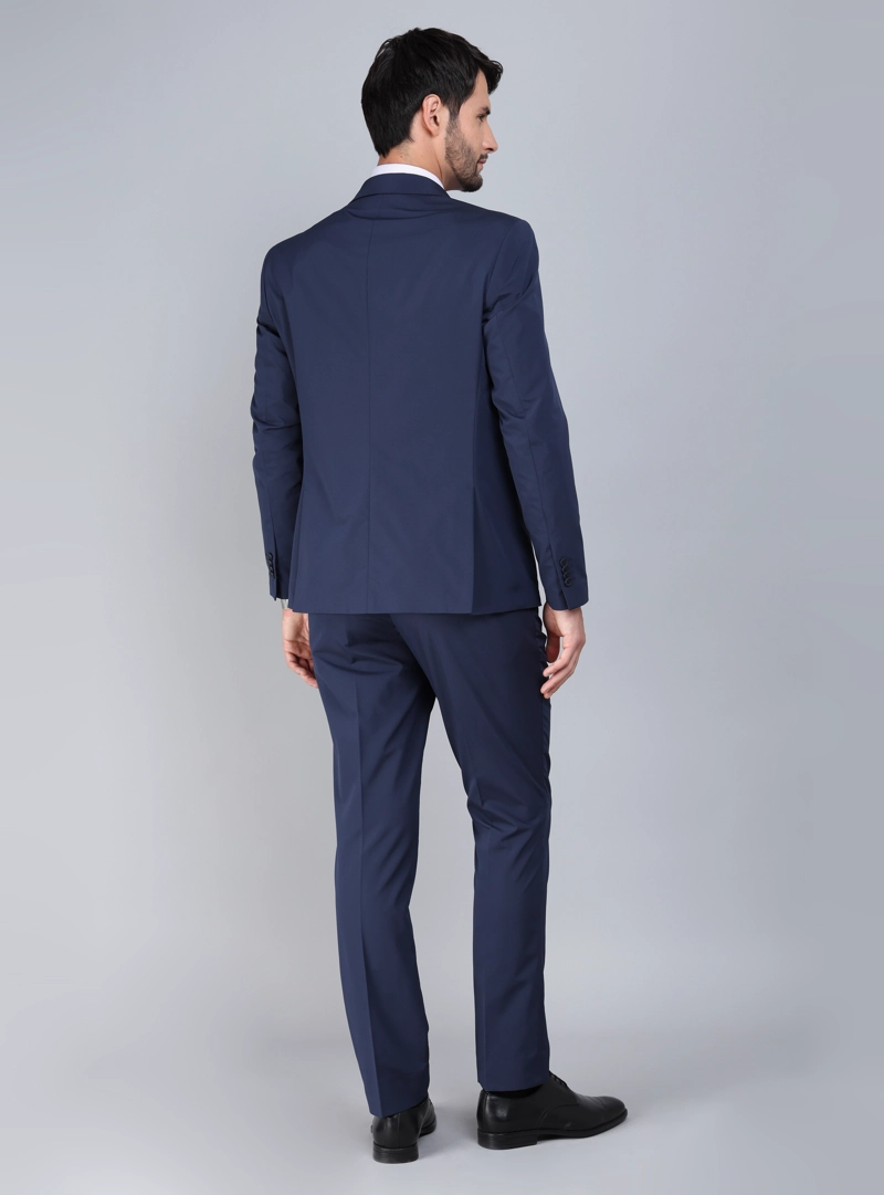 TRAJE POLI VISCOSA TAILORED FIT AZUL ARROW - 2