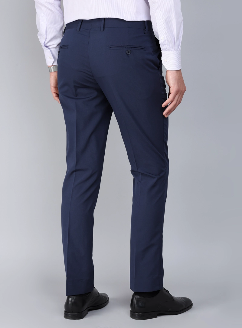 TRAJE POLI VISCOSA TAILORED FIT AZUL ARROW - 9
