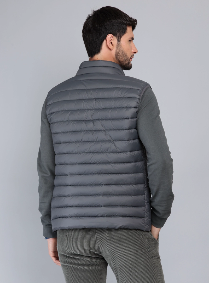 PARKA SIN MANGAS REGULAR FIT GRIS ARROW - 2