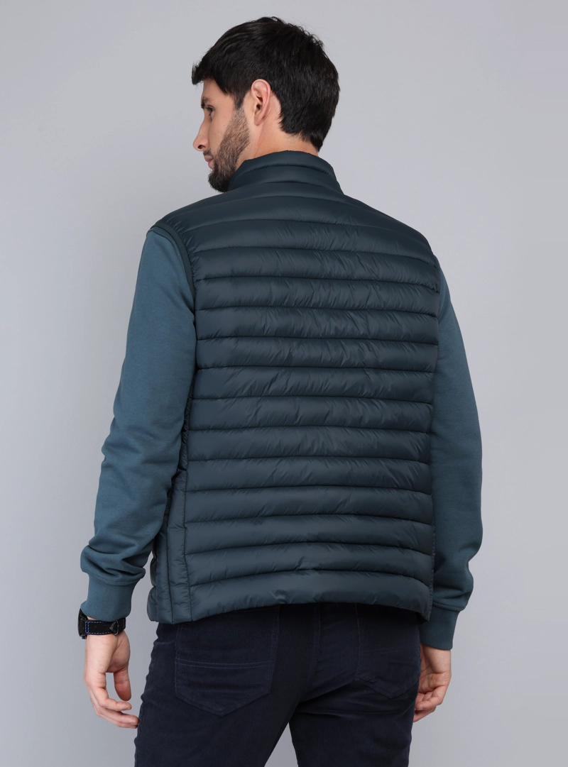PARKA SIN MANGAS REGULAR FIT PETROLEO ARROW - 2