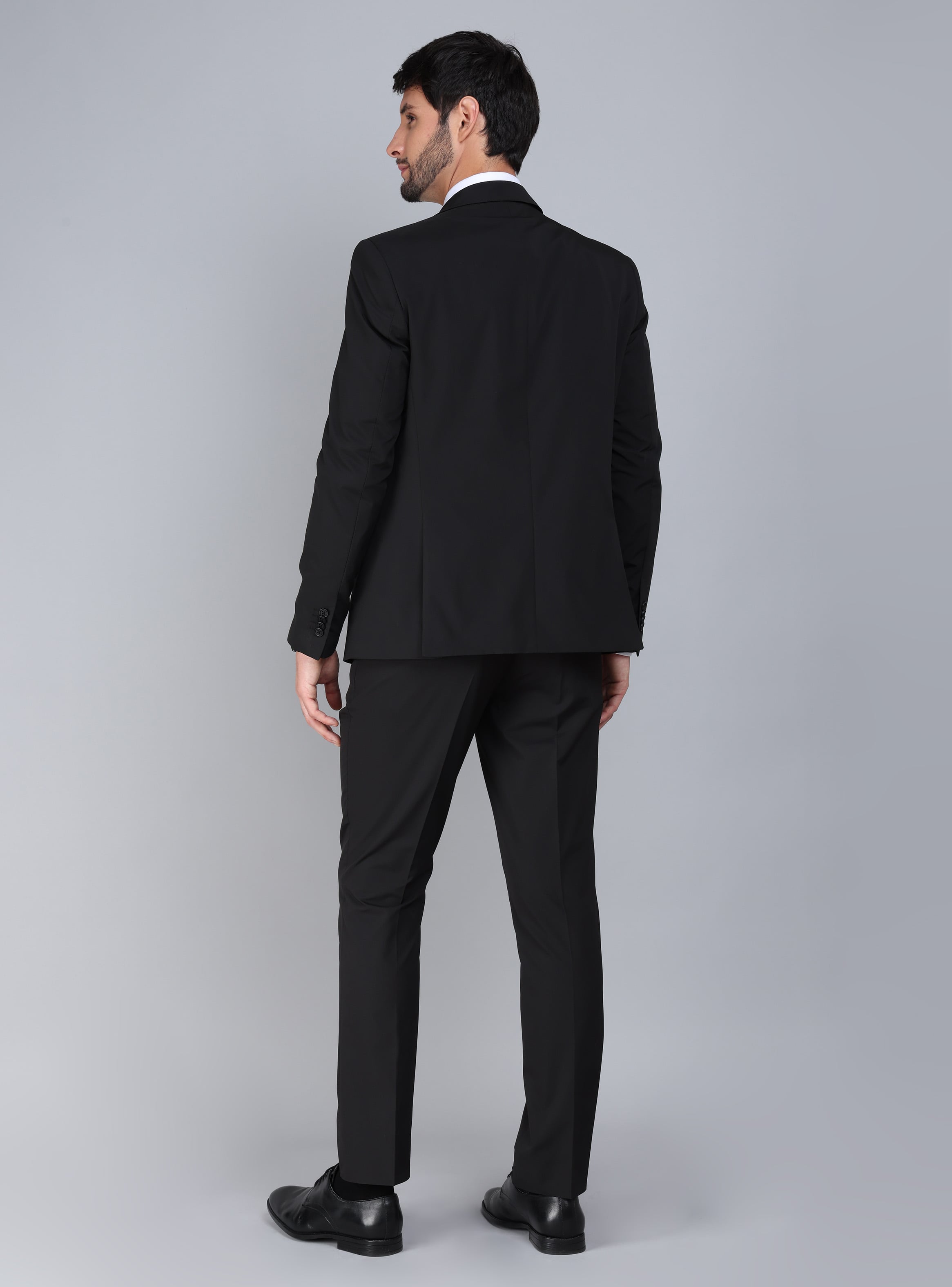 TRAJE POLI VISCOSA TAILORED FIT NEGRO ARROW - 2