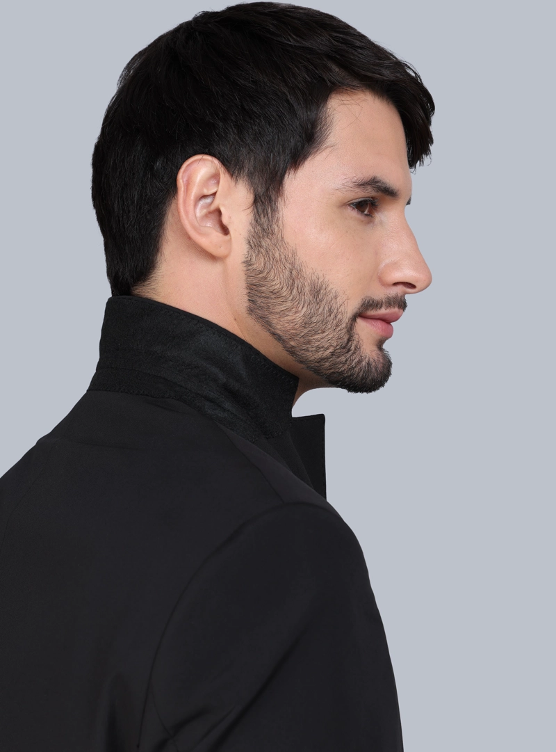 TRAJE POLI VISCOSA TAILORED FIT NEGRO ARROW - 6