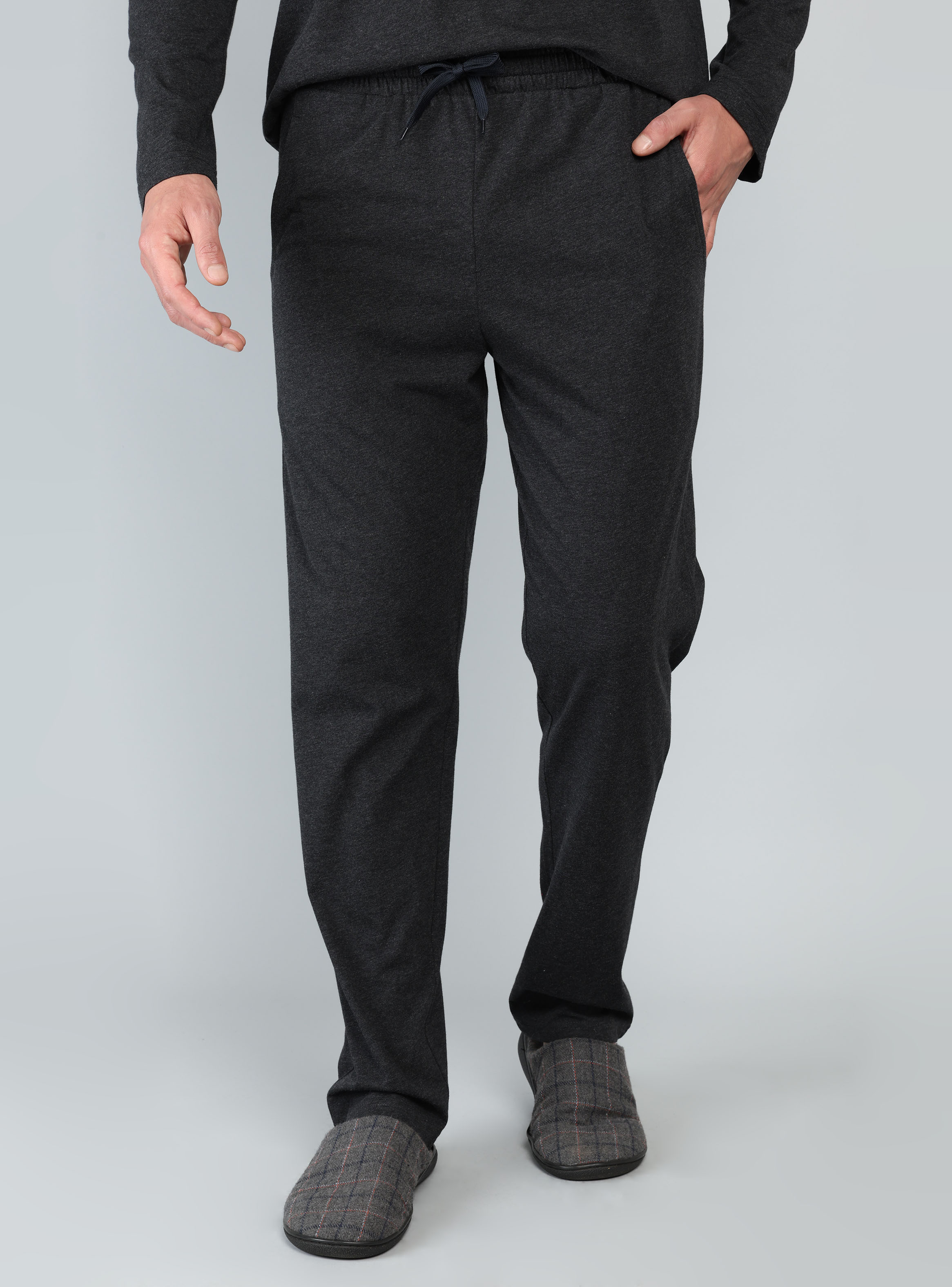 PIJAMA LARGO REGULAR FIT GRIS ARROW - 5