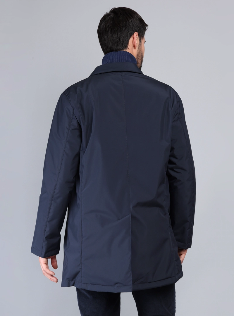 CHAQUETA IMPERMEABLE REGULAR FIT AZUL MARINO - 2