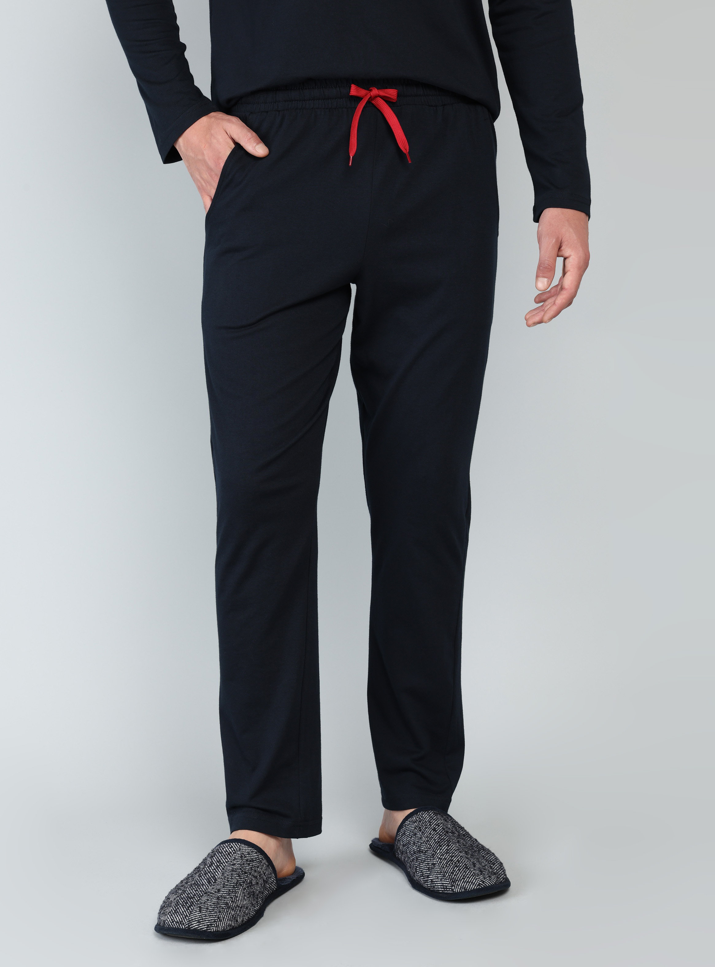 PIJAMA LARGO REGULAR FIT AZUL ARROW - 5