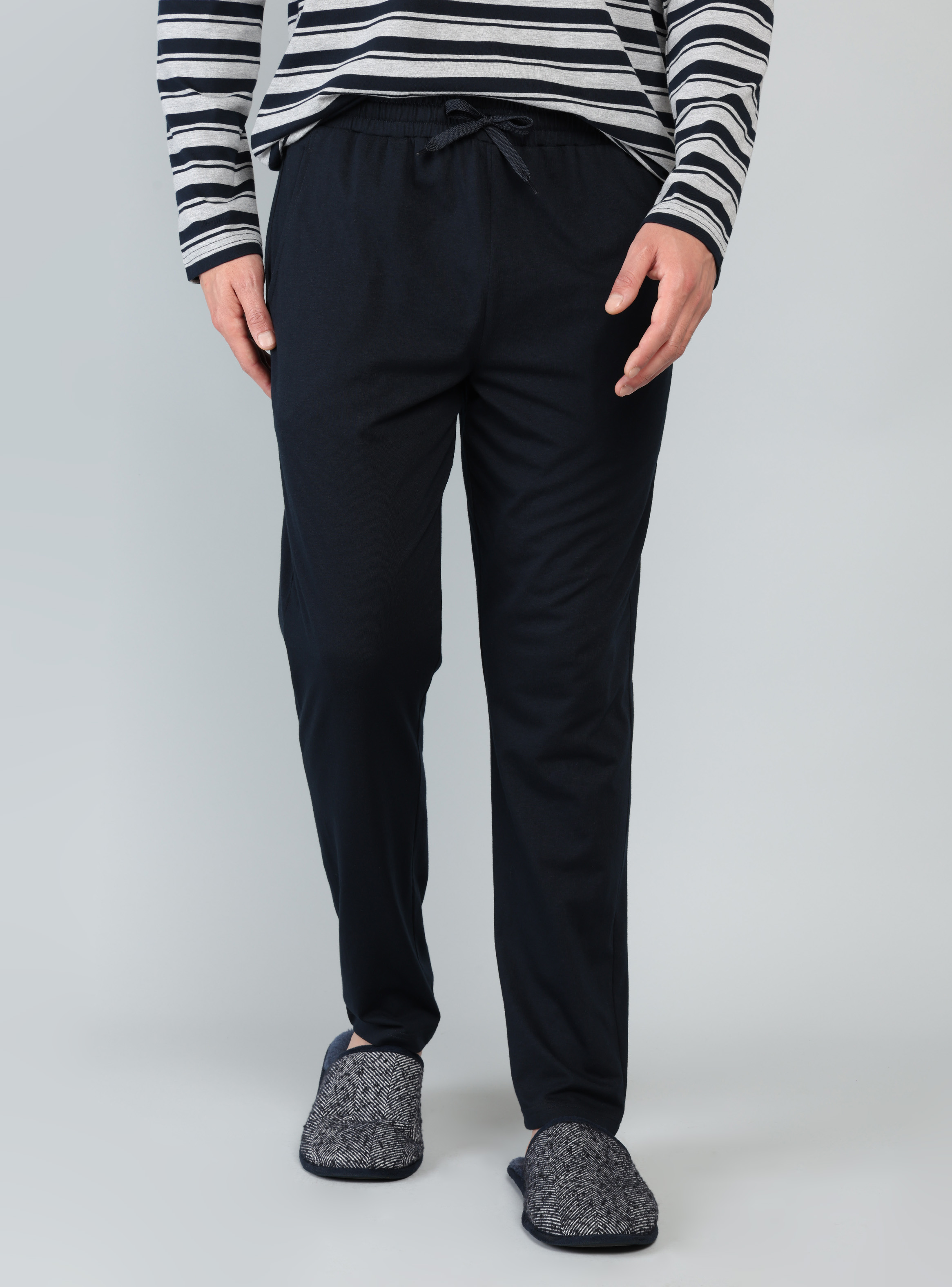 PIJAMA LARGO REGULAR FIT AZUL ARROW - 5