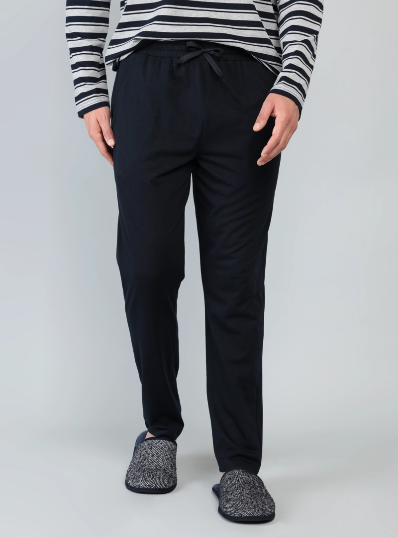 PIJAMA LARGO REGULAR FIT AZUL ARROW - 5