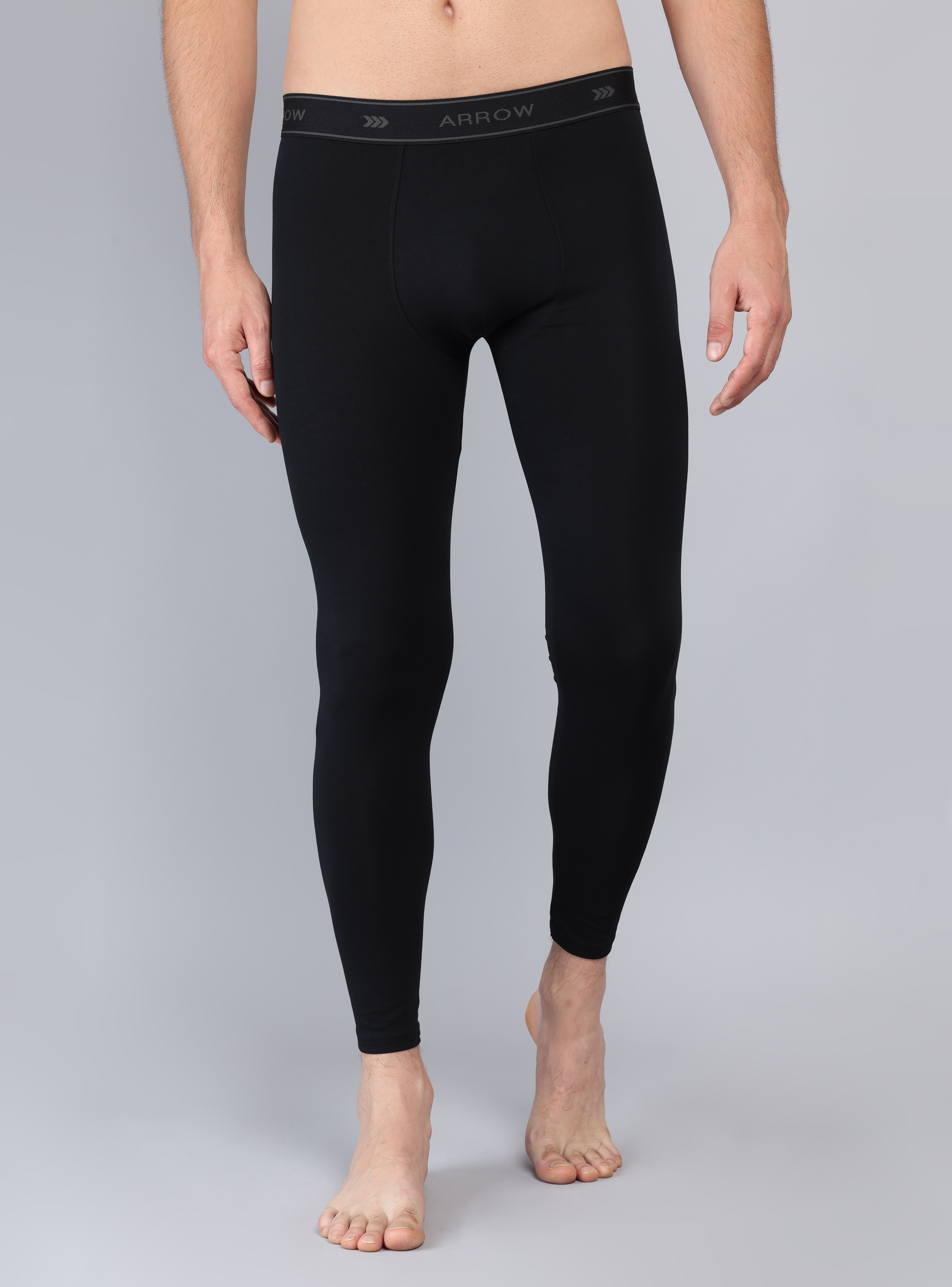 CALZA PACK 2 UNIDADES NEGRO ARROW - 1