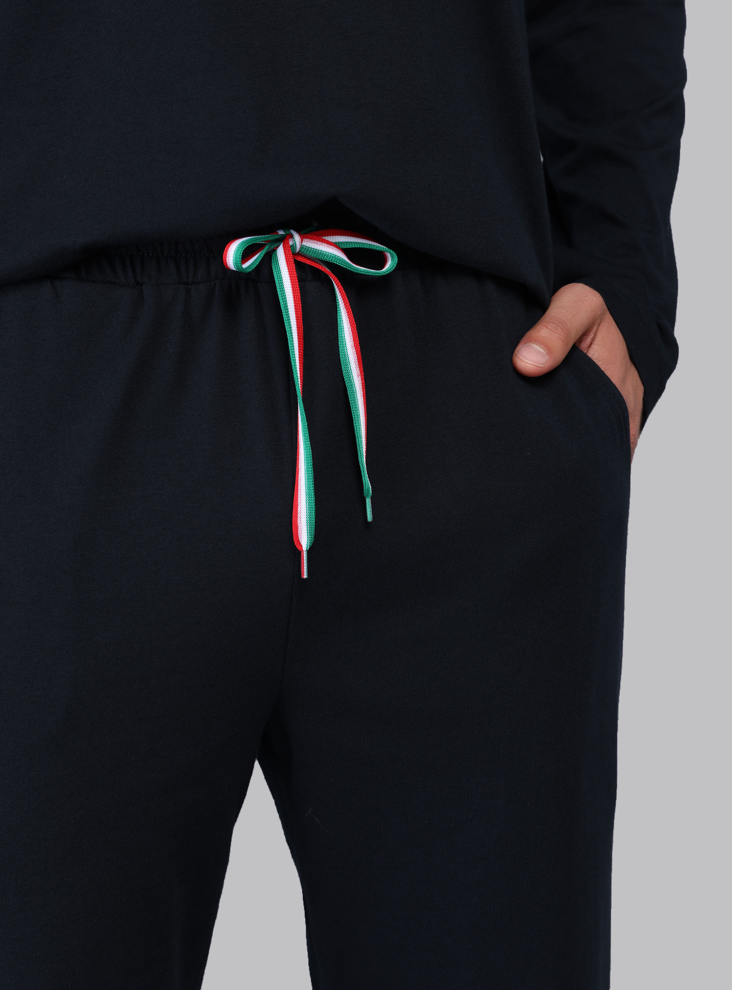 PIJAMA LARGO REGULAR FIT AZUL PIERO BUTTI - 6