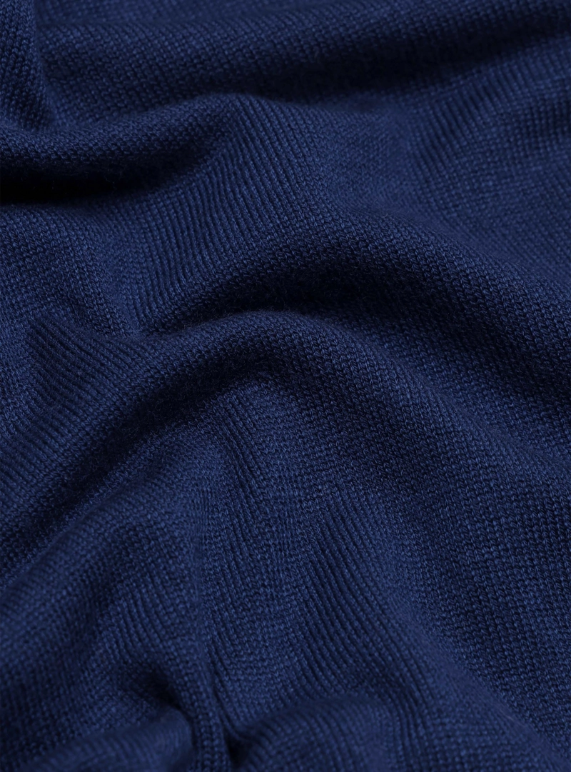 SWEATER CUELLO ALTO REGULAR FIT AZUL PIERO BUTTI - 6