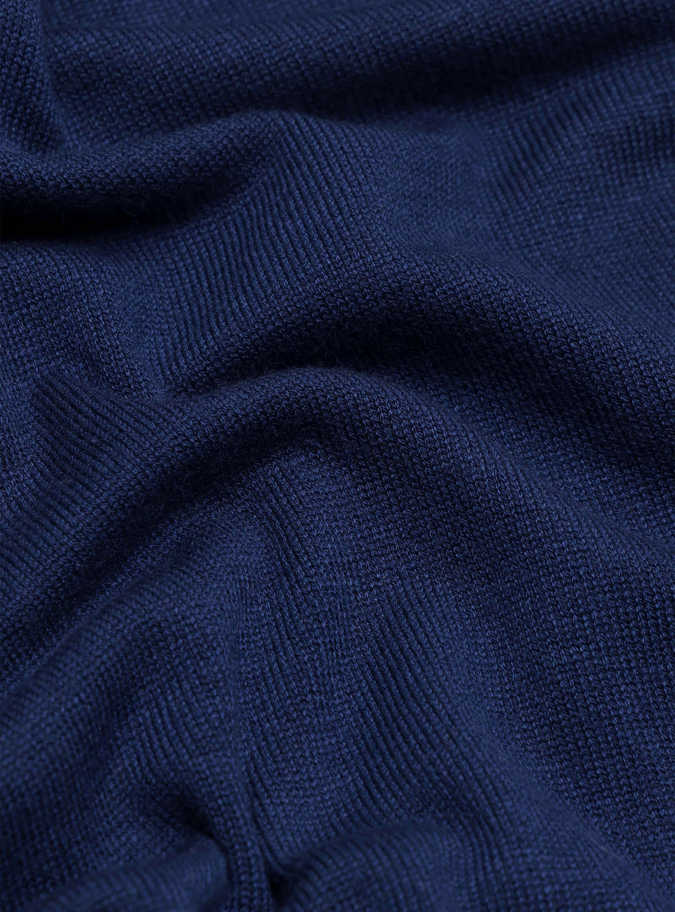SWEATER CUELLO ALTO REGULAR FIT AZUL PIERO BUTTI - 6
