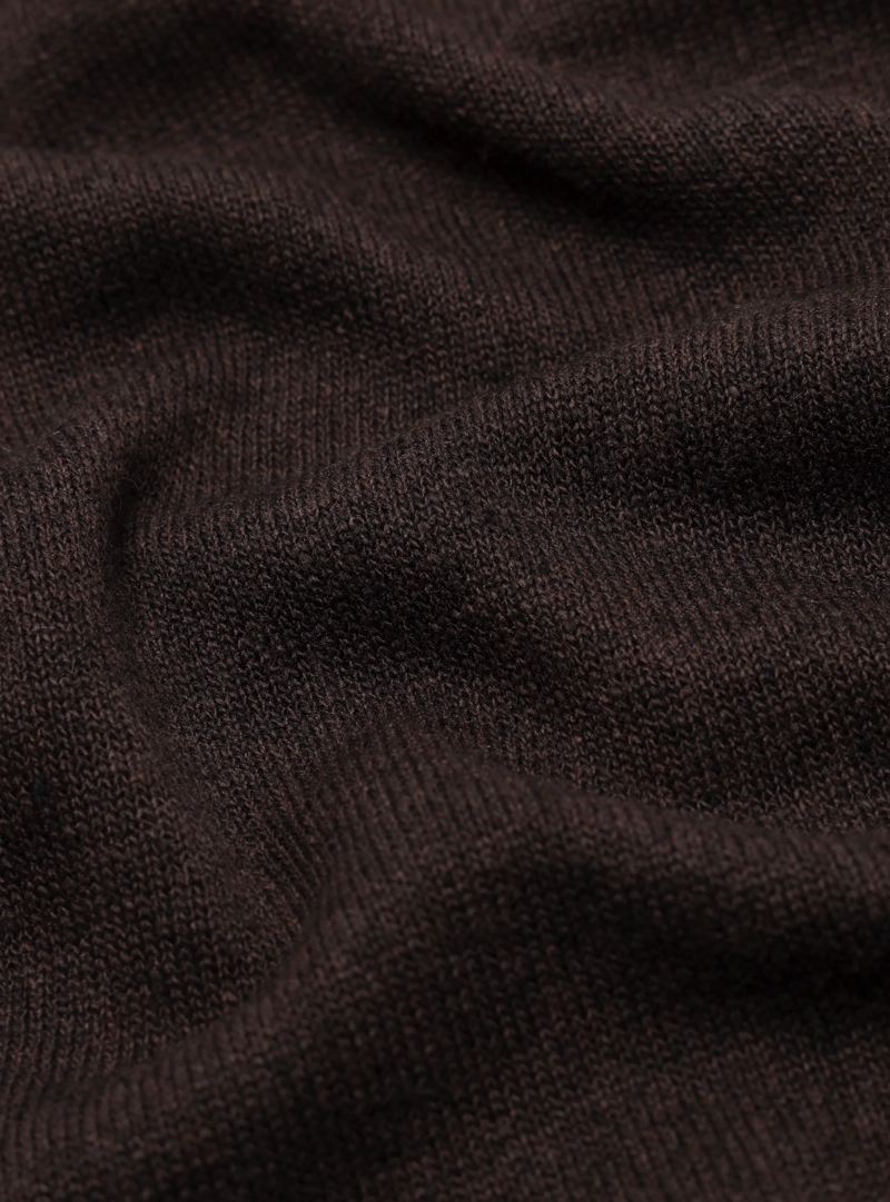 SWEATER CUELLO ALTO REGULAR FIT CHOCOLATE PIERO BUTTI - 6