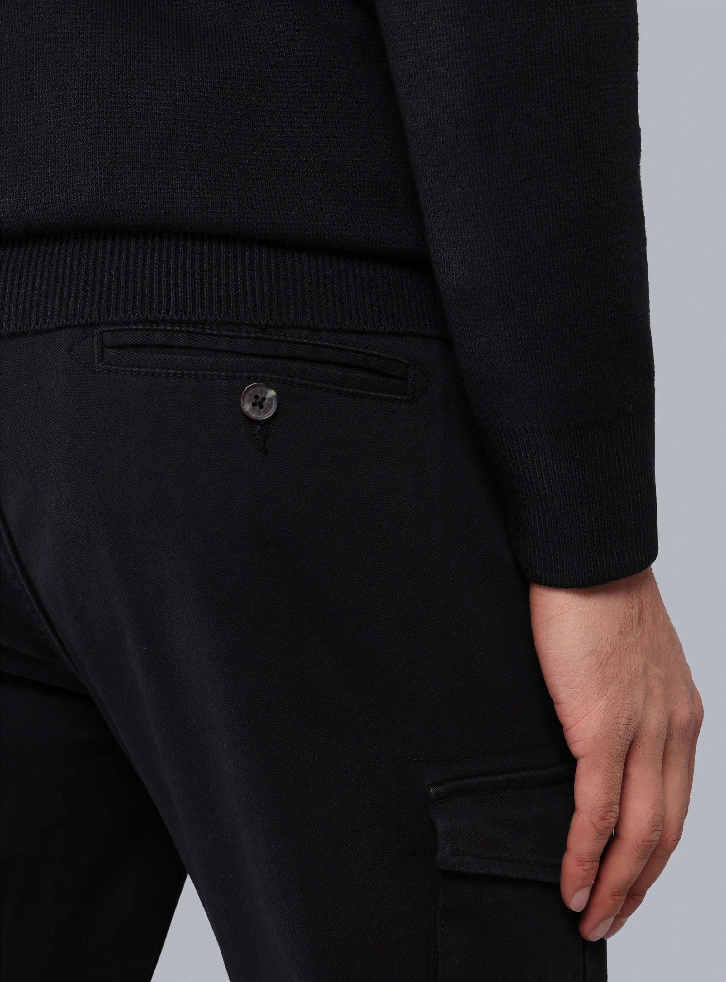 SWEATER CUELLO ALTO CON CIERRE PIERO BUTTI - 5