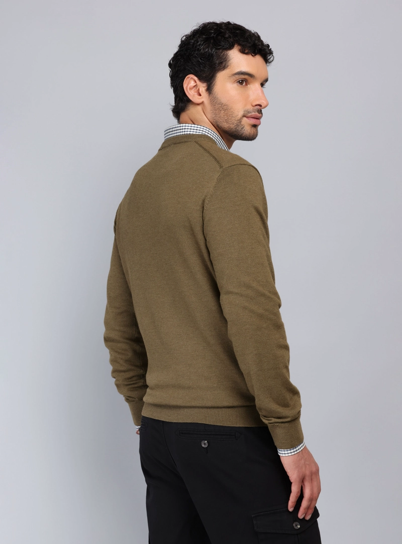 SWEATER CUELLO V PIERO BUTTI - 2