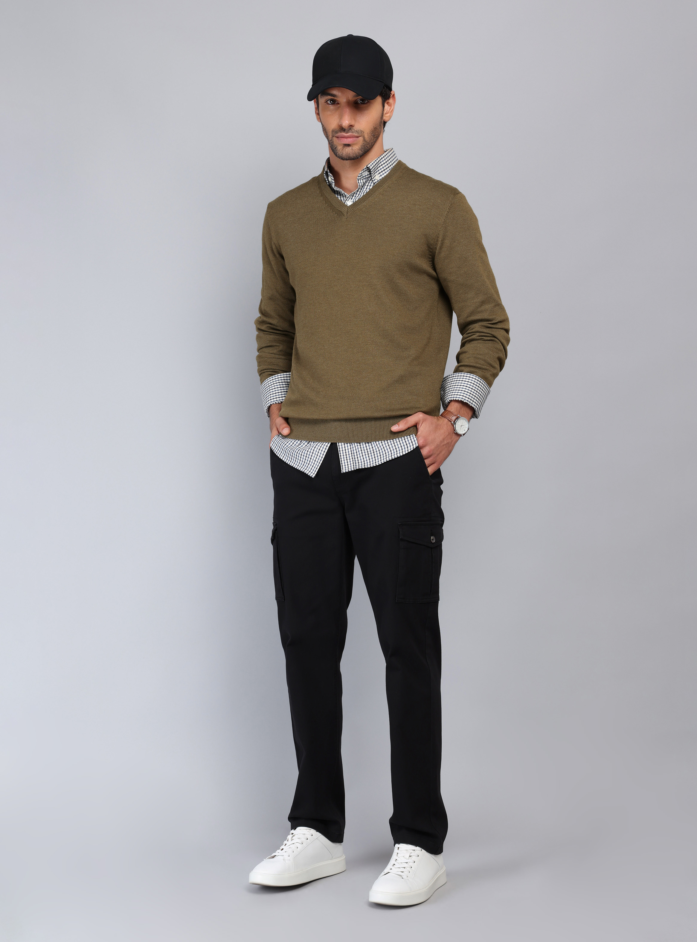 SWEATER CUELLO V PIERO BUTTI - 4