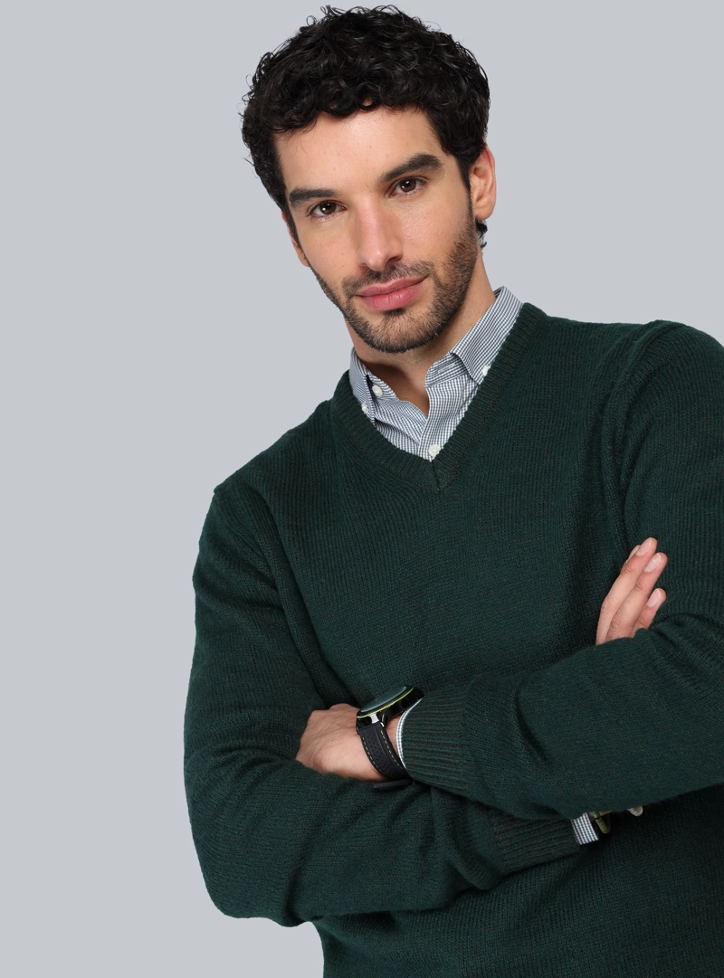 SWEATER CUELLO V PIERO BUTTI - 3