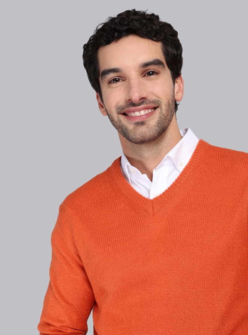 SWEATER CUELLO V PIERO BUTTI - 3