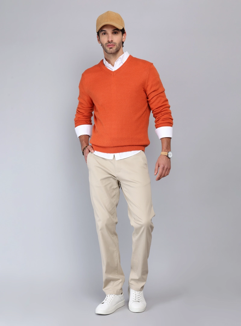 SWEATER CUELLO V PIERO BUTTI - 4