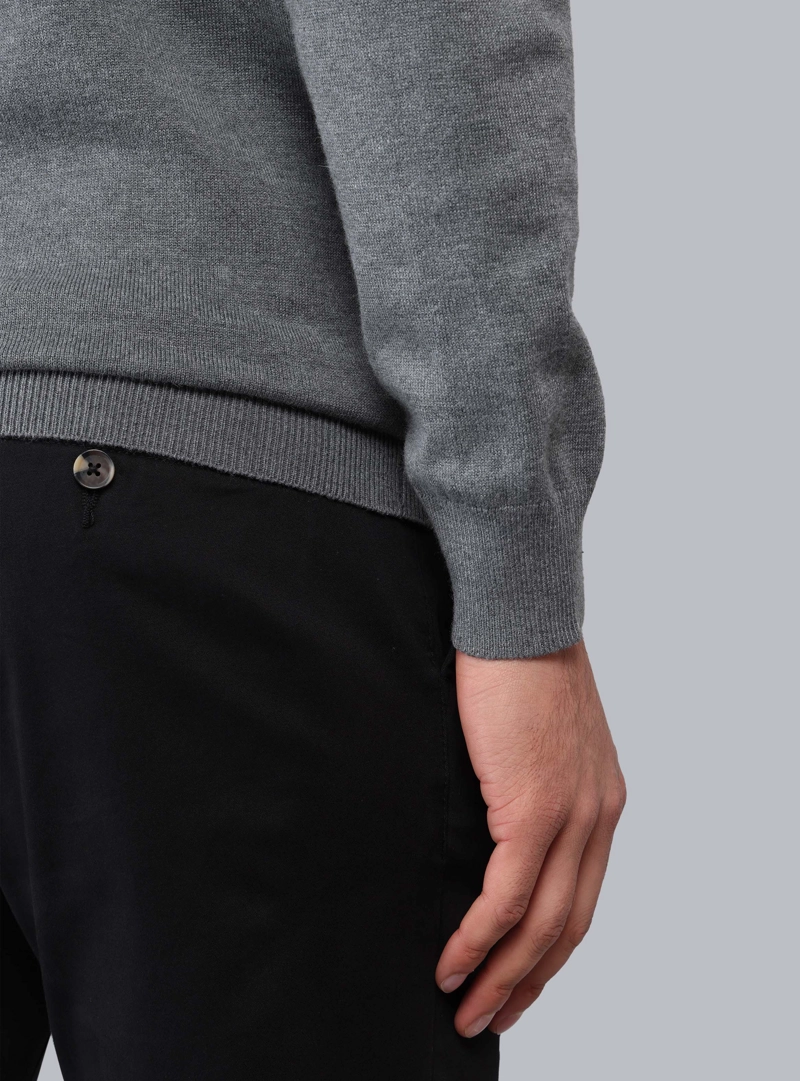 SWEATER TEXTURADO CUELLO ALTO PIERO BUTTI - 5