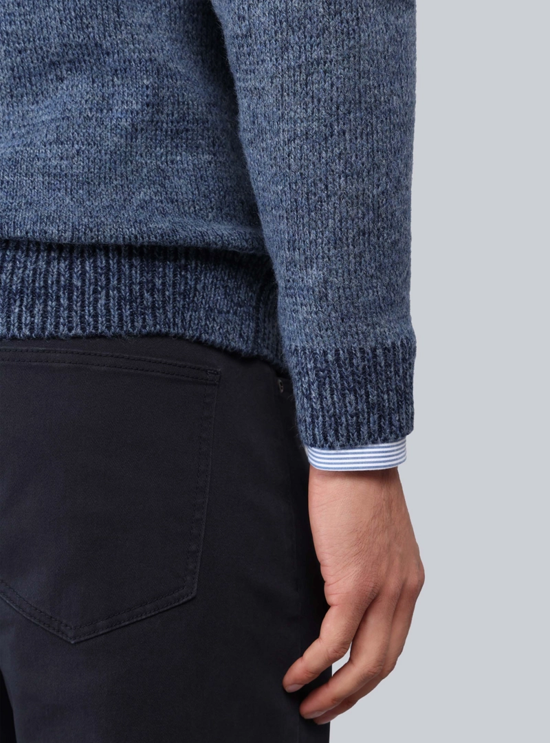 SWEATER CUELLO V PIERO BUTTI - 5