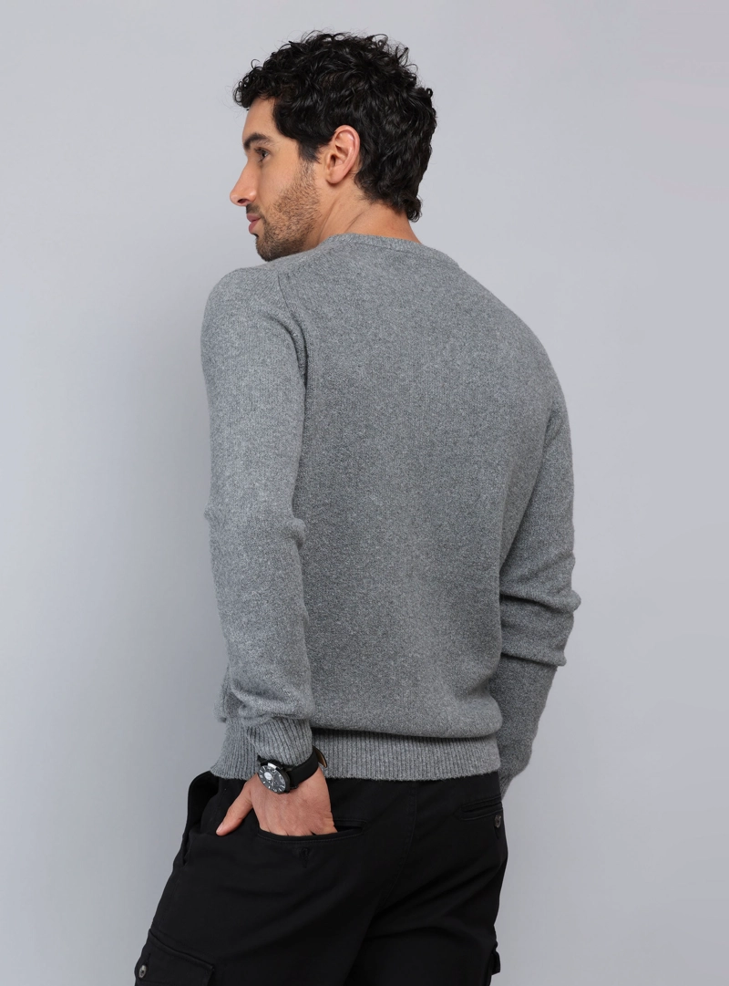 SWEATER LISO CUELLO REDONDO PIERO BUTTI - 2