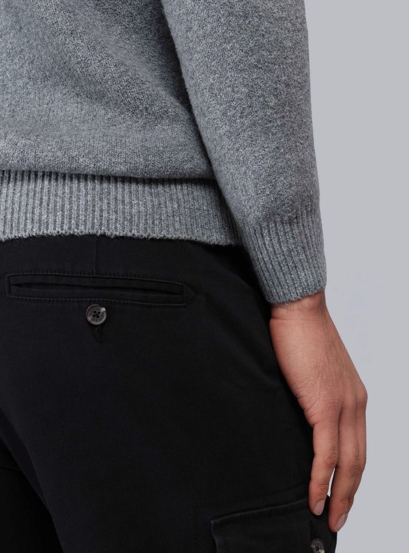 SWEATER LISO CUELLO REDONDO PIERO BUTTI - 5