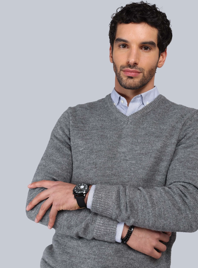 SWEATER CUELLO V PIERO BUTTI - 3