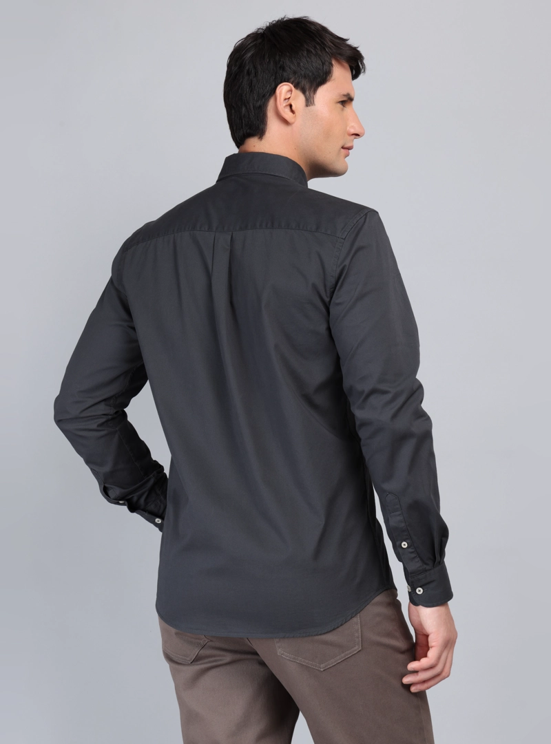 CAMISA LISA REGULAR FIT CARBON ARROW - 2