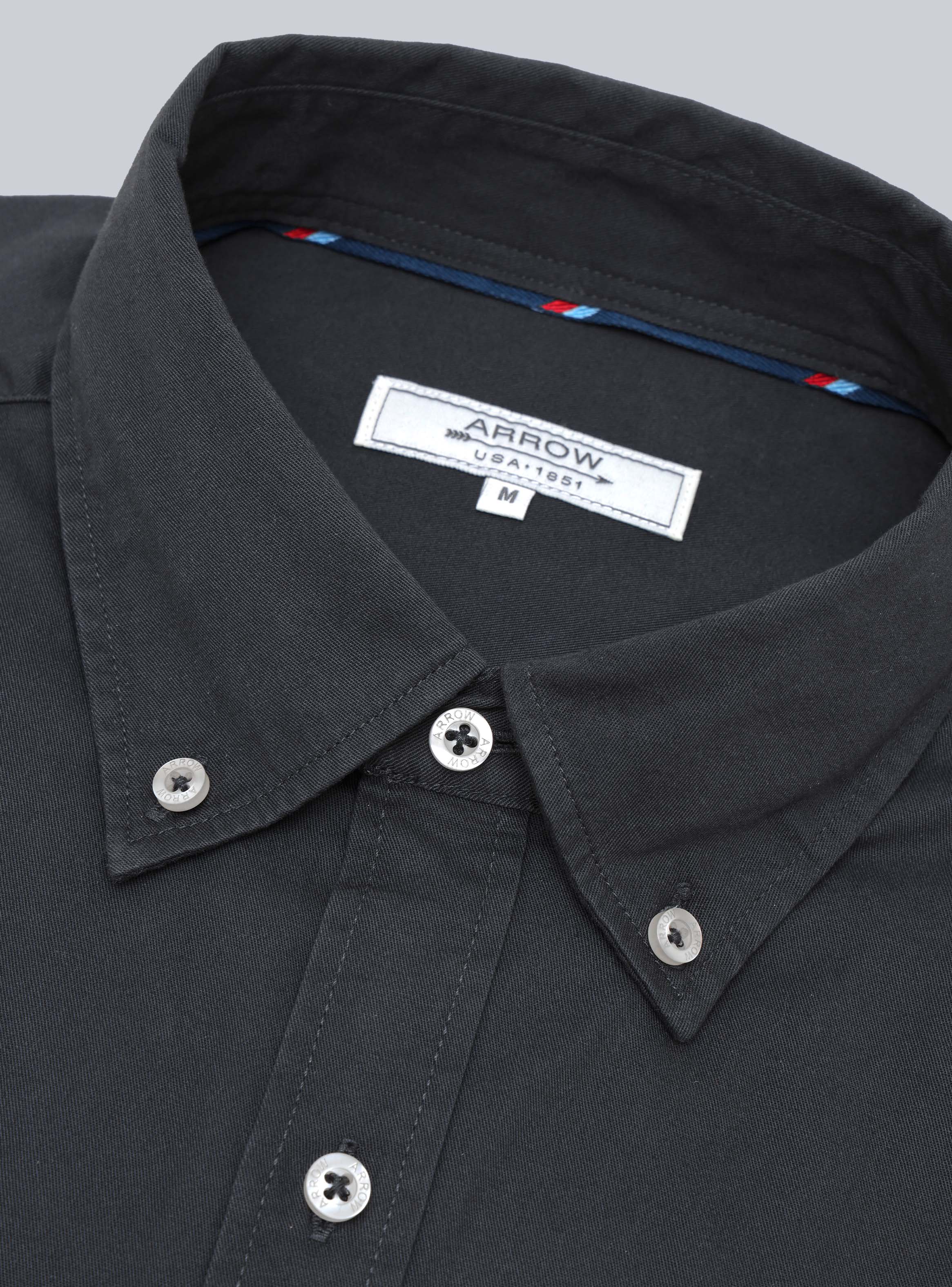 CAMISA LISA REGULAR FIT CARBON ARROW - 5