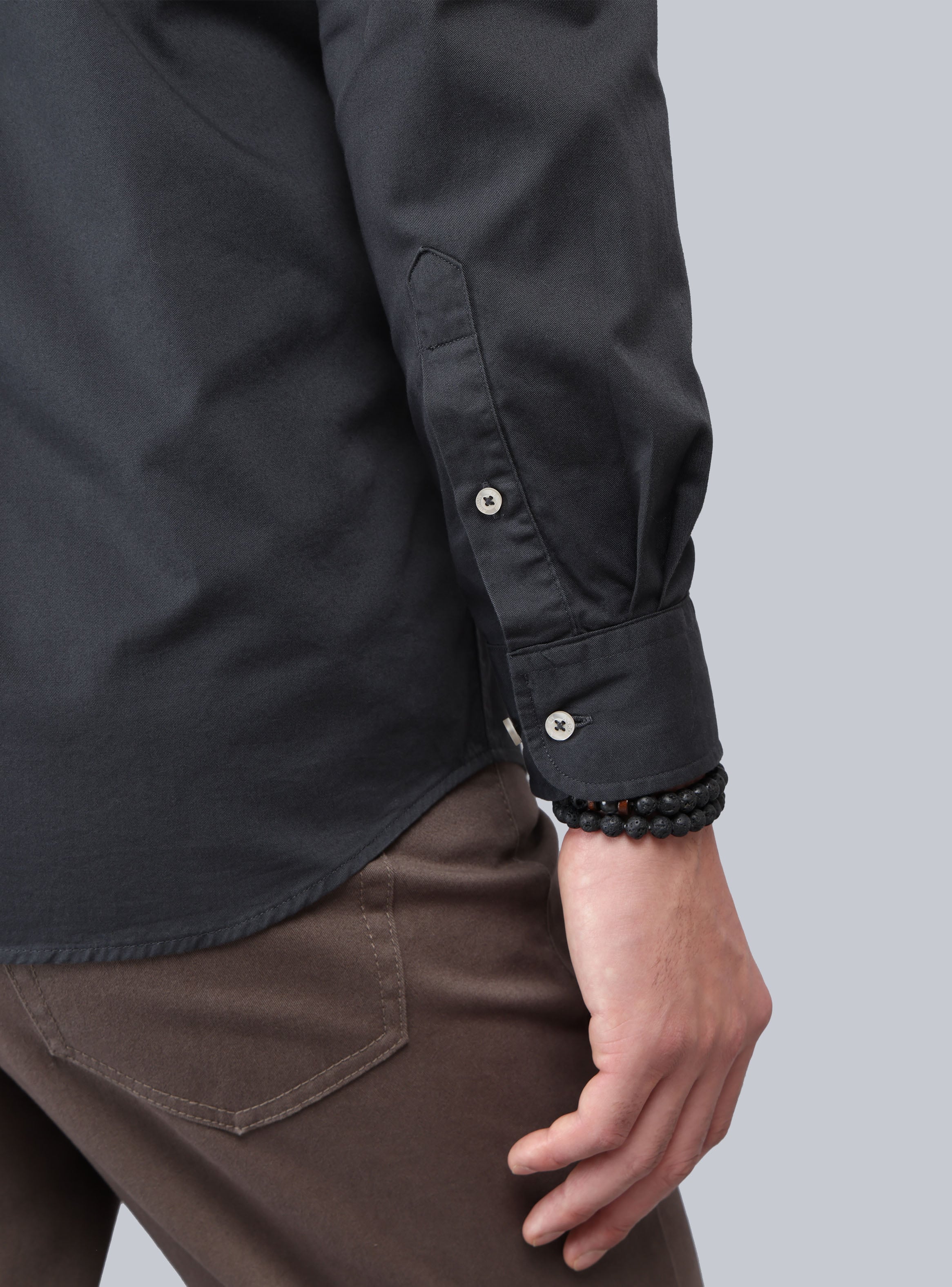 CAMISA LISA REGULAR FIT CARBON ARROW - 6
