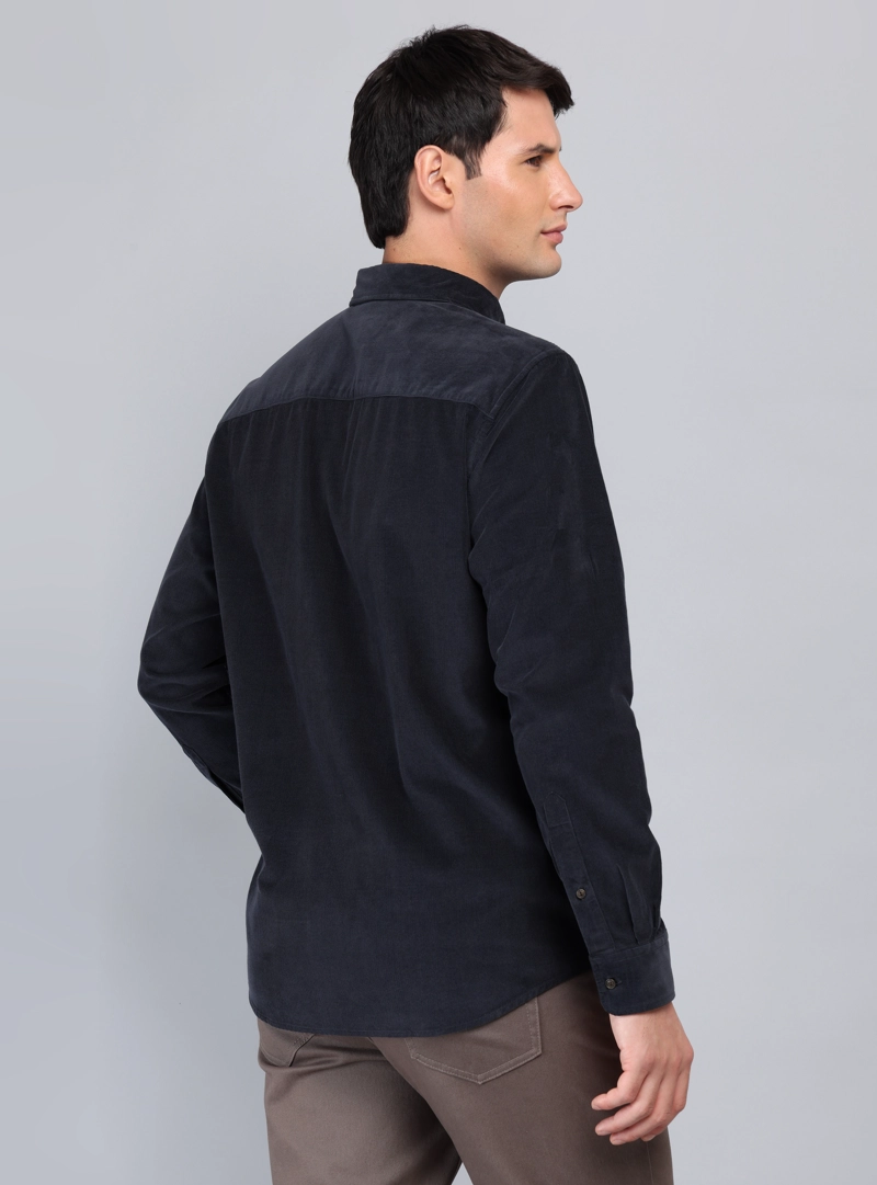 CAMISA COTELE  REGULAR FIT AZUL MARINO ARROW - 2