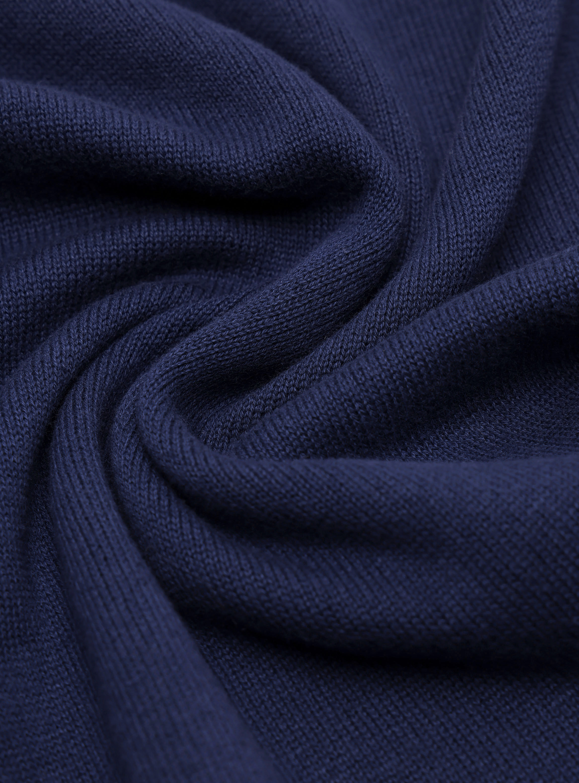 SWEATER CUELLO V REGULAR FIT AZUL ARROW - 6