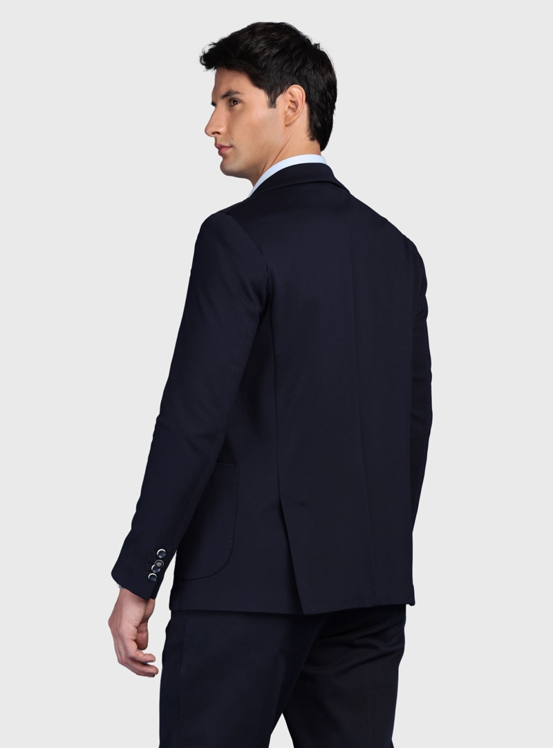 BLAZER LISO SPANDEX SLIM FIT AZUL ARROW - 2