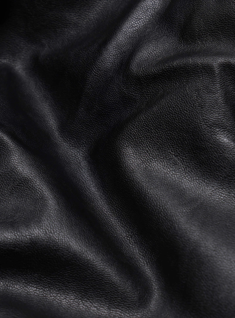 CHAQUETA TEXTURADA EN PU SLIM FIT NEGRO ARROW - 7