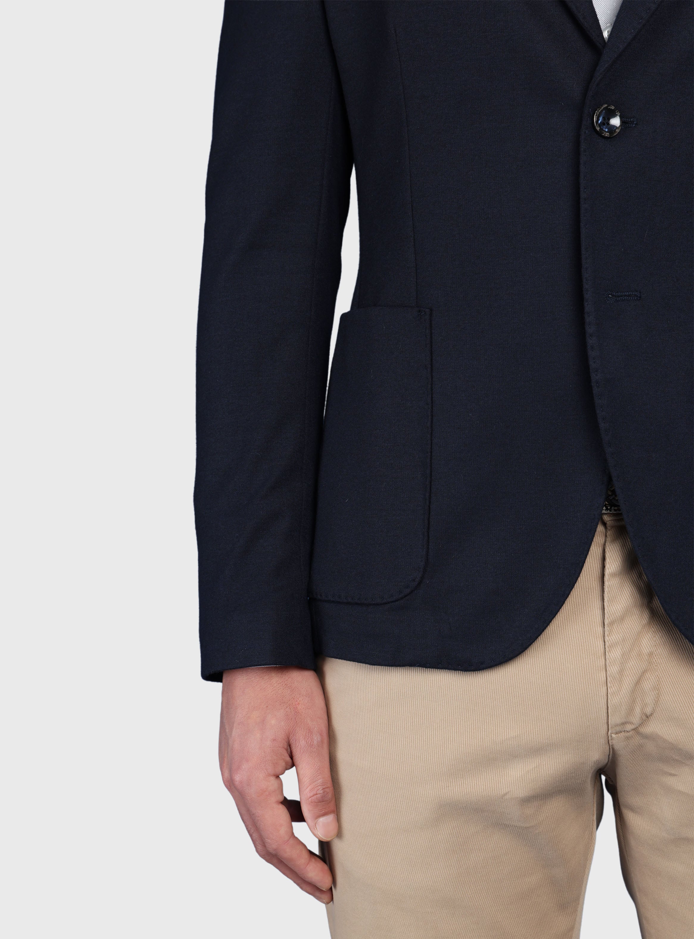 BLAZER LISO SPANDEX TAILORED FIT AZUL MARINO ARROW - 5