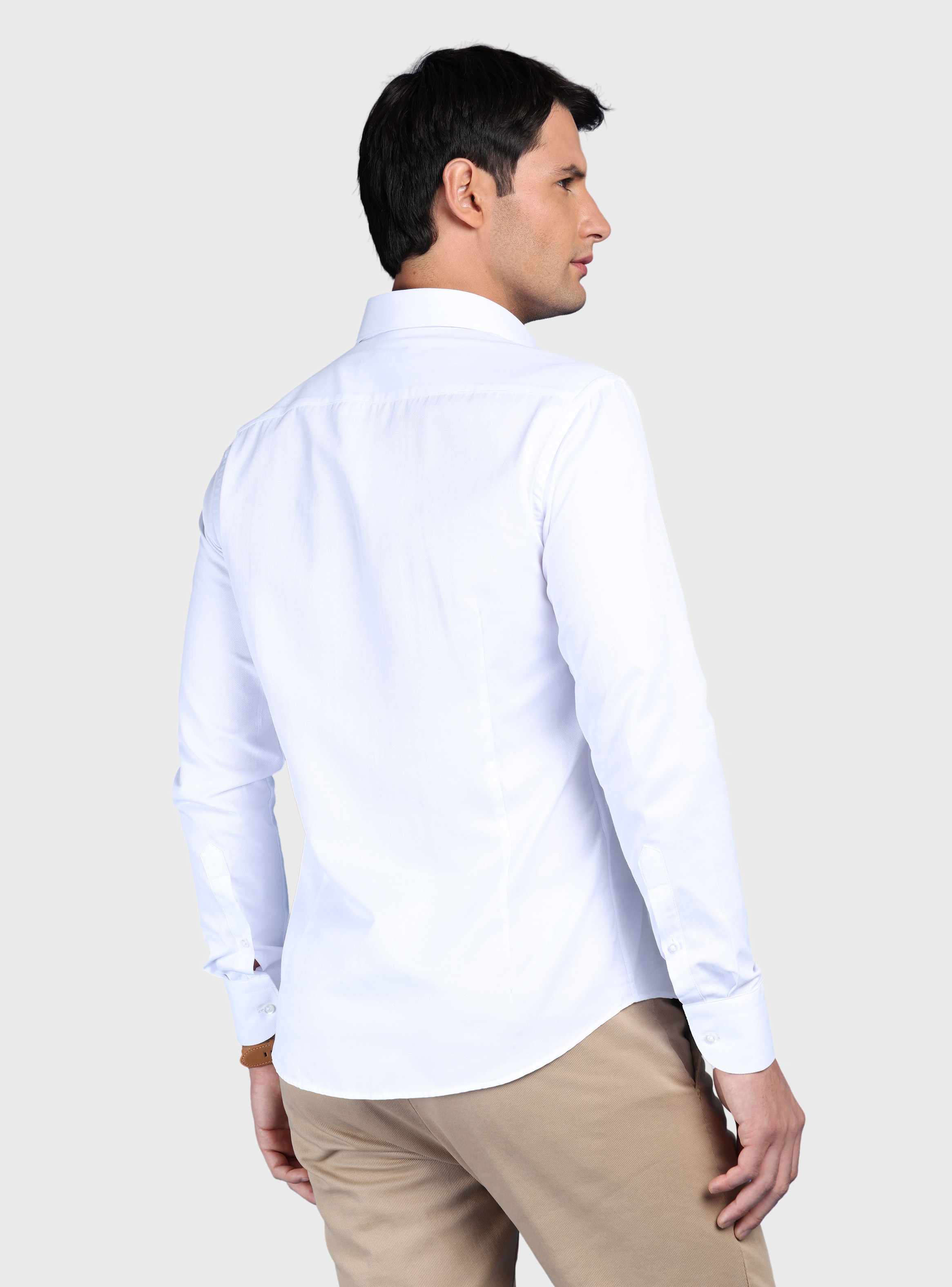CAMISA TEXTURADA SLIM FIT BLANCO ARROW - 2