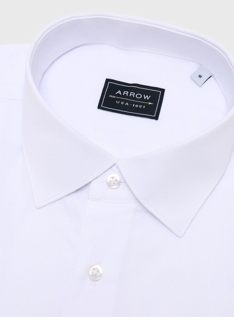 CAMISA TEXTURADA SLIM FIT BLANCO ARROW - 5