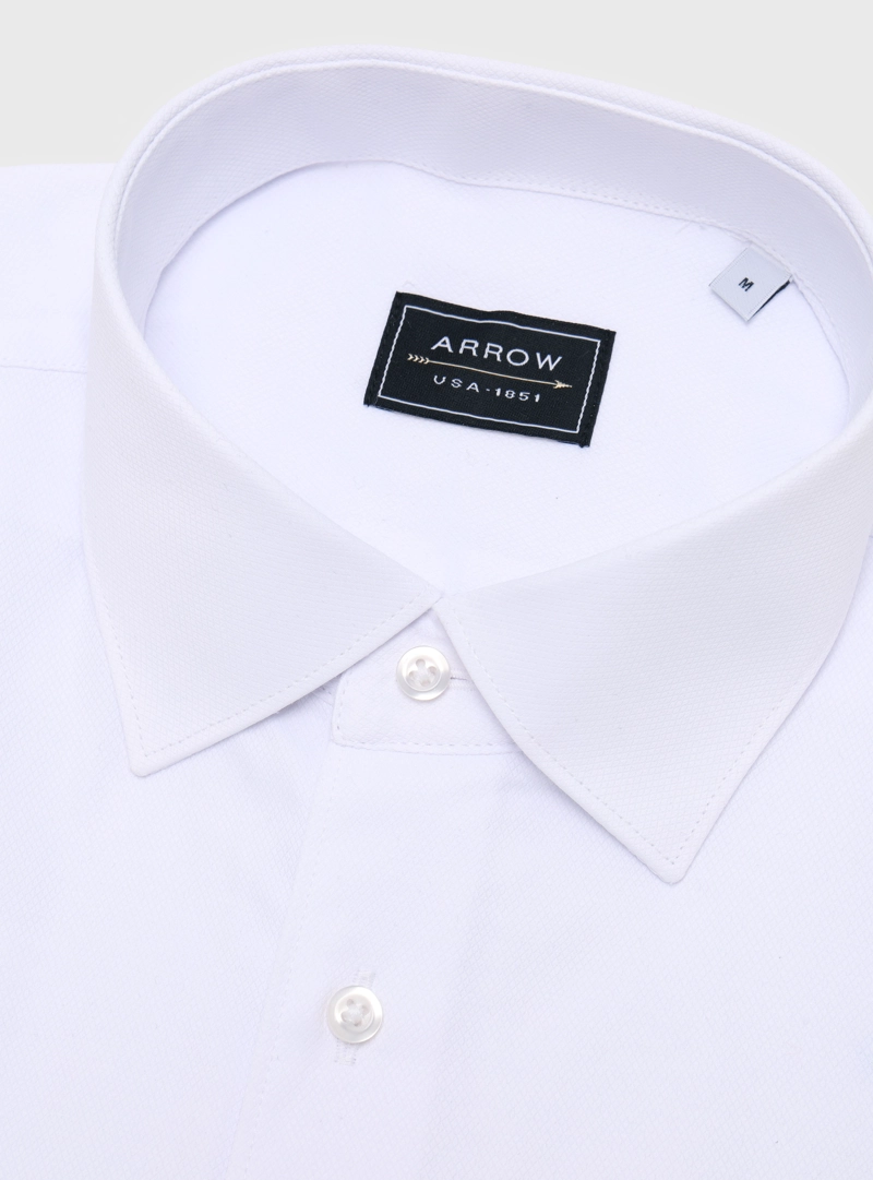 CAMISA TEXTURADA SLIM FIT BLANCO ARROW - 5