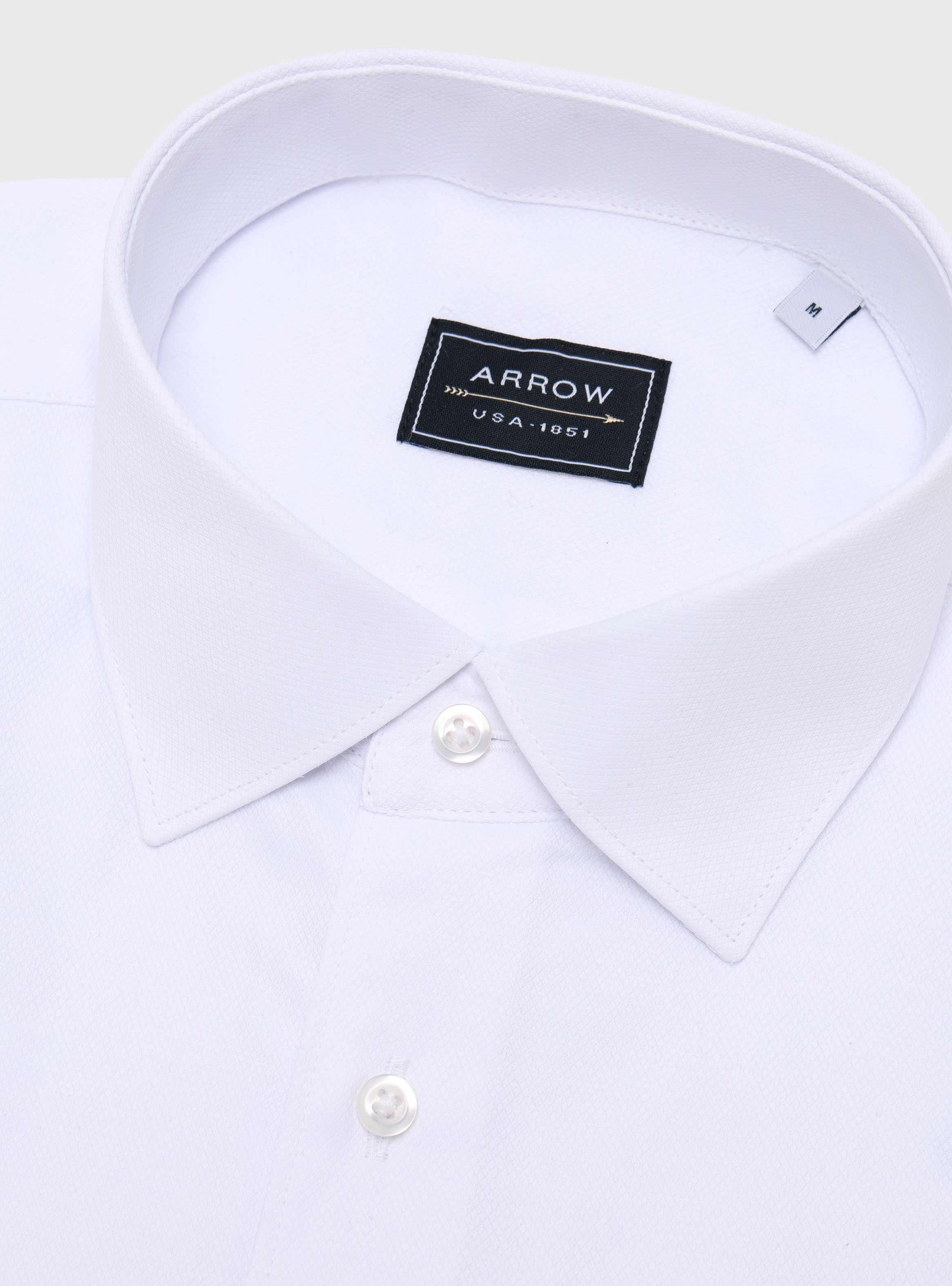 CAMISA TEXTURADA SLIM FIT BLANCO ARROW - 5