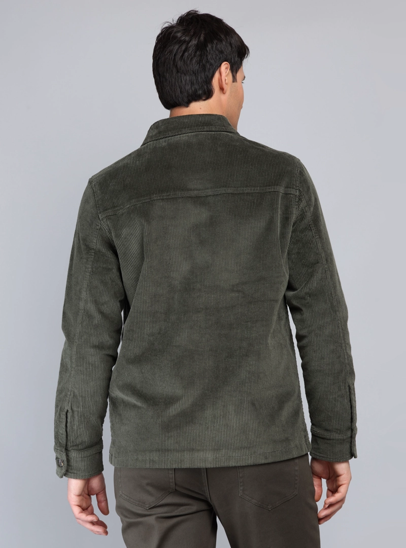 CHAQUETA COTELE  SPANDEX REGULAR FIT VERDE ARROW - 2