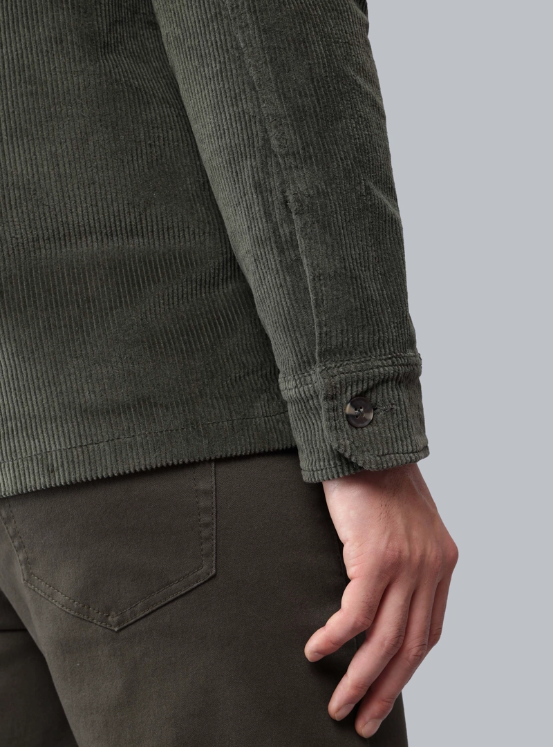 CHAQUETA COTELE SPANDEX REGULAR FIT VERDE ARROW - 5