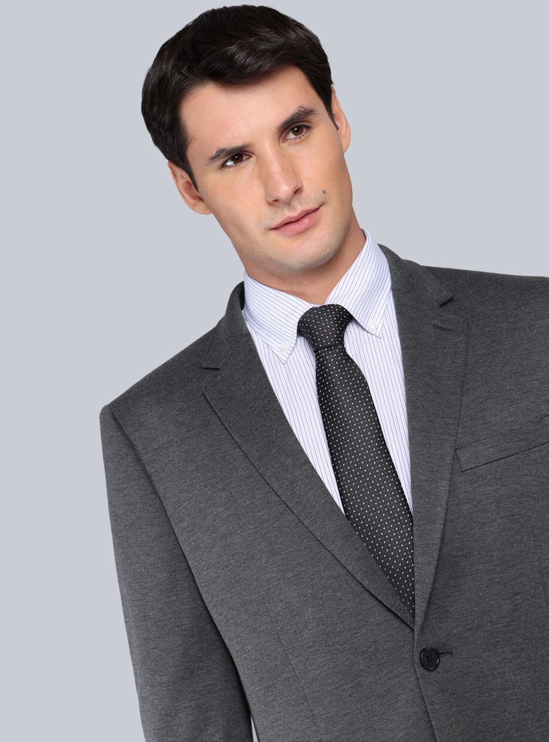 BLAZER SPANDEX TAILORED FIT GRIS VAN HEUSEN - 3