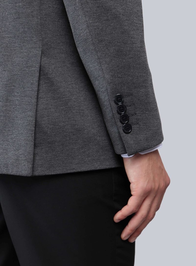 BLAZER SPANDEX TAILORED FIT GRIS VAN HEUSEN - 6