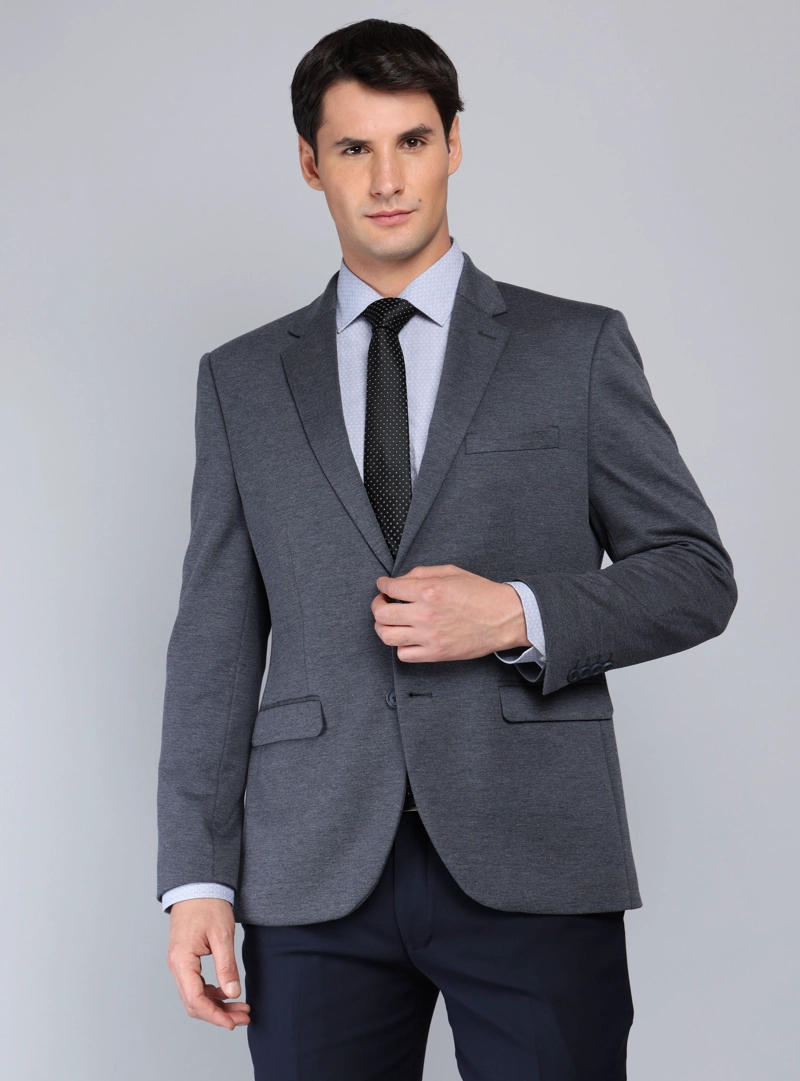 BLAZER SPANDEX TAILORED FIT AZUL MARINO VAN HEUSEN - 1