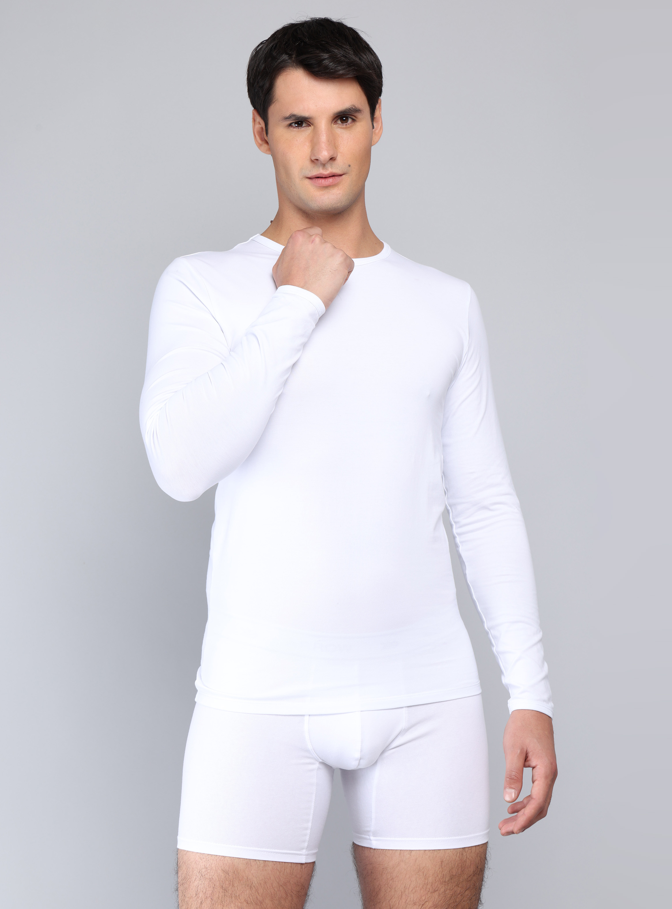 CAMISETA PRIMERA CAPA REGULAR FIT BLANCO ARROW - 1