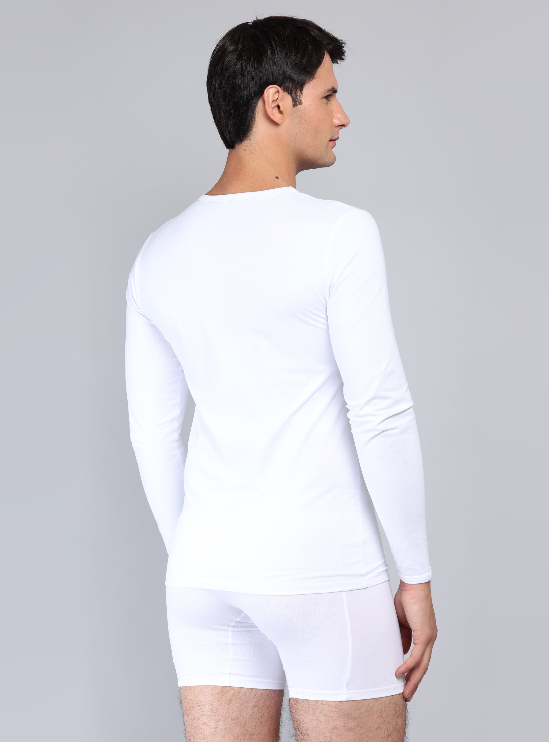 CAMISETA PRIMERA CAPA REGULAR FIT BLANCO ARROW - 2
