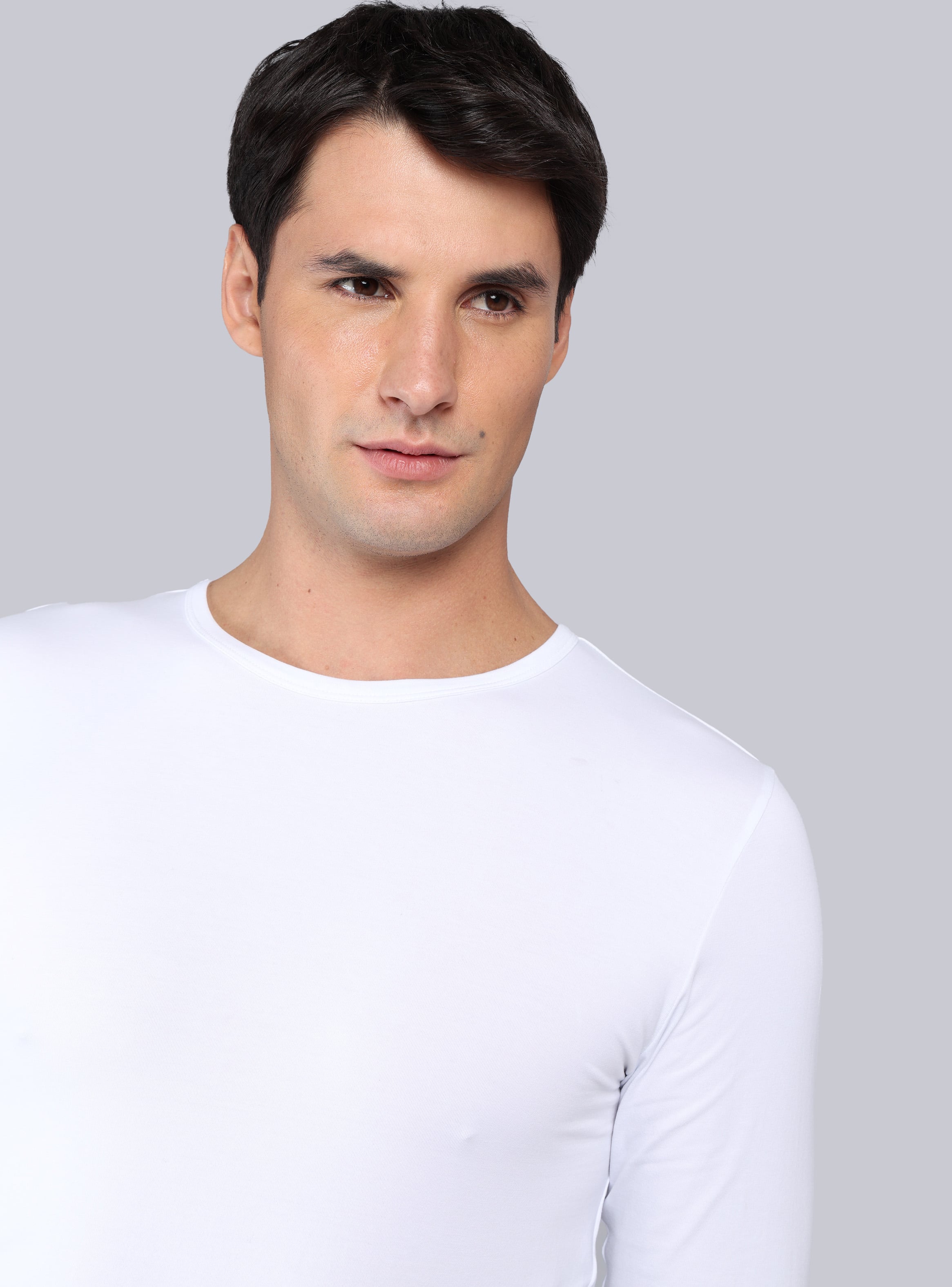 CAMISETA PRIMERA CAPA REGULAR FIT BLANCO ARROW - 3