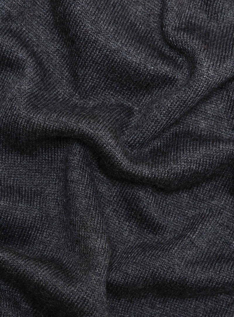 SWEATER CUELLO ALTO REGULAR FIT GRIS OSCURO ARROW - 6